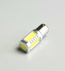 7.5w 5連 SMD 12Ｖ/24v 共通　バス LED マーカー BA15S 最強照度