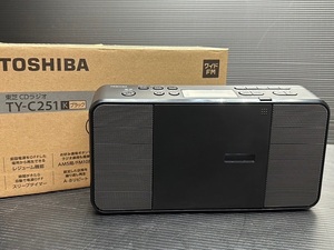 B88★【未使用箱付き】TOSHIBA 東芝 CDラジオ 2021年製／TY-C251