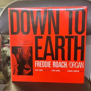 【LP】フレディ・ローチ / Freddie Roach /ダウン・トゥー・アース / Down To Earth / 日本東芝盤 / BLUE NOTE stereo