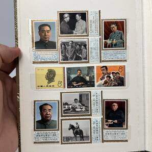 時代物 旧家整理品 希少 ■中国切手 使用なし 約２１７枚 中国人民郵政 本物保証 中国美術 骨董品の画像4