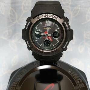 ◆CASIO G-SHOCK AWG-101◎ソーラー電波クォーツ★カシオ【CASIO】◎Gショック★カラー/BLACK◎付属品有（外箱,内箱,説明書）◆の画像1