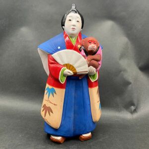 g-26322 郷土玩具 土人形 福岡 古型博多土人形 中ノ子勝美作 笹野才蔵 民芸 伝統工芸