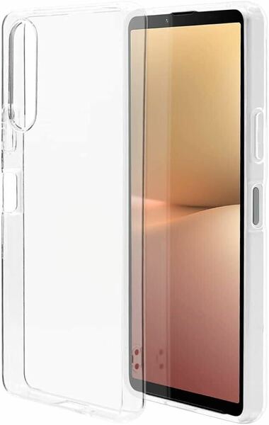 c-833 ラスタバナナ ケース カバー Xperia 10 V SO-52D SOG11 専用 ソフトケース TPU 耐衝撃吸収 透明 クリア 1.2mm 7534XP105TP