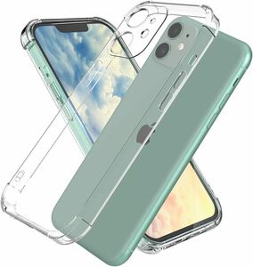 c-875 iphone12-ケース アイフォン12 クリアケース 12 TPUケース 耐衝撃 エアクッション アイホン12 透明ケース 四隅がエアクッション構造