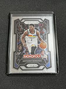 Anthony Edwards アンソニー・エドワーズ 2023-24 Panini NBA Prizm Monopoly ウルブズ