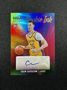 【RC】 Colin Castleton コリン・キャッスルトン 2023-24 Panini NBA Hoops Rookie Auto 直筆サイン レイカーズ