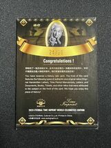 【30枚限定】 川端康成 2023 Eternal Time Imprint World Celebrities Edition History Relic 本人直筆 *説明必読_画像2