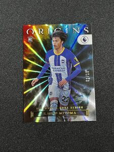 【10枚限定】 三笘薫 Kaoru Mitoma 2022-23 Panini Chronicles Origins Gold Laser RC Rookie Brighton 日本代表