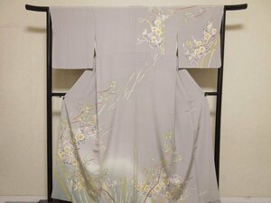 ドークブア■訪問着　加賀友禅　畠山登　花　鼠　極上の逸品　421