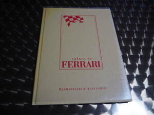 フェラーリモノクロ写真集　ミッレミリア　ルマン　スクーデリア　PROVA MODENA “SALUTE TO FERRARI” Mille Miglia Le Mans photo book