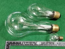 古い電球 4種セット 透明ガラス_画像6