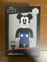 BE@RBRICK fragmentdesign MICKEY MOUSE BLUE Ver.400% 100% EXHIBITION '23 開催記念商品 ミッキー フラグメント ベアブリック _画像2