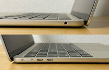 Apple MacBook Air (M2, 2022) 13.6インチ スターライト STL/8C CPU/8C GPU/16GB/512GB/KB-US/JPN Z15Y001BP_画像6