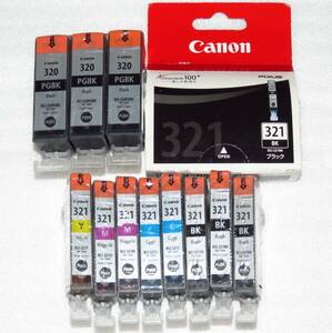 Canon キャノン　純正　BCI-321+320 5色12本セット　送料185円