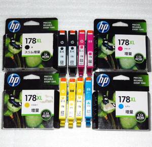 ヒューレットパッカード　HP　純正インク　HP178XL　4色セット　　送料185円