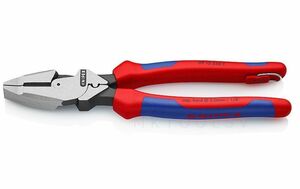 KNIPEX クニペックス 架線工事用強力ペンチ 0912-240 T 落下防止