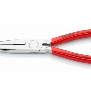 KNIPEX クニペックス カッター付き平丸型プライヤー 2613-200 先長ラジオペンチ の画像1