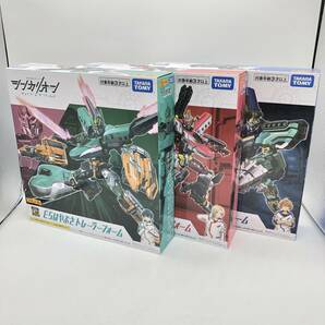 【未開封品】 タカラトミー シンカリオン チェンジザワールド プラレール E5はやぶさ＆E6こまち＆E7かがやき 各フォーム 3体セットの画像1