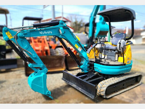 Mini油圧ショベル(Mini Excavator) クボタ U-20-3S 202001 2,738h 併用配管included マルチLever ブレードincluded