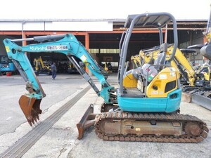 Mini油圧ショベル(Mini Excavator) クボタ U-30-5 202002 2,622h Crane仕様 マルチLever ブレードincluded