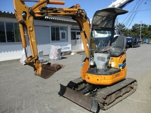 Mini油圧ショベル(Mini Excavator) クボタ RX-153S 2007 3,480h 整備済み！小type1.5ｔクラス可変脚！盗難防止装