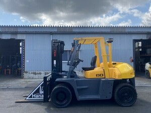 forklift TCM FD60-2 2011 7,089h ディーゼルvehicle　積載6.0ｔ　最大揚高3.0Ｍ　ＷTires