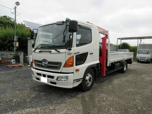 クレーン車 日野 レンジャー TKG-FD7JLAA 2013年 117,000km 【管理番号：EX-4107】4tセルフロー