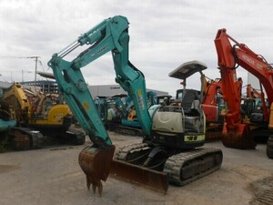 Mini油圧ショベル(Mini Excavator) Yanmar B4-6A 2010 3,566h Crane仕様、動画Yes