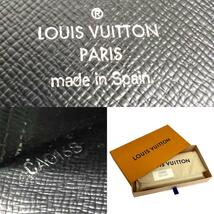 １円 付属品あり●LOUIS VUITTON ルイヴィトン●ヴァルティカル タイガ 長財布 本革 ブラック レザー●M30070 ラウンドジップ ウォレット_画像10