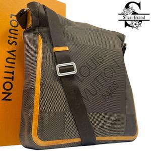 １円 ●LOUIS VUITTON ルイヴィトン●ダミエ ジェアン コンパニョン M93046 ショルダーバッグ キャンバス SP1013