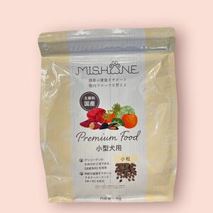 ミシュワン　mishone 小型犬用　ドッグフード　ドライフード　1kg 新品未開封　エサ　プレミアムフード　まぐろ　馬肉