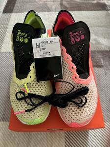 一度使用の美品★2023国立での駅伝で使用★Nike ZoomX Vaporfly 3★27.5cm★駅伝カラー(右Green/左Pink)★FQ8109-331