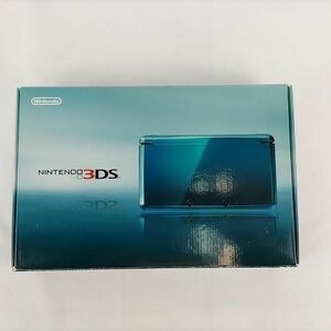 ゲーム ニンテンドー3DS 本体 アクアブルー 箱有り