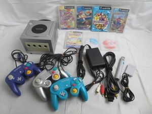 【同梱可】ジャンク品 ゲーム ゲームキューブ 本体 DOL-101 シルバー ソフト スーパーマリオサンシャイン 等 グッズ