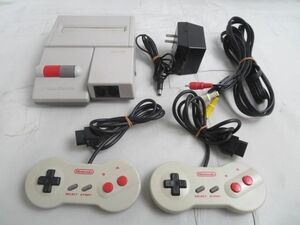 【同梱可】中古品 ゲーム ファミコン 本体 HVC-101 動作品 電源ケーブル 出力ケーブル コントローラーのみ