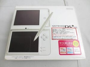 【同梱可】中古品 ゲーム ニンテンドーDS 本体 DSi LL UTL-001 ナチュラルホワイト 動作品 取扱説明書 箱あり