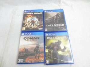 【同梱可】中古品 ゲーム プレイステーション4 PS4ソフト ダークソウル 2 3 コナン アウトキャスト STRANGE BRIGADE