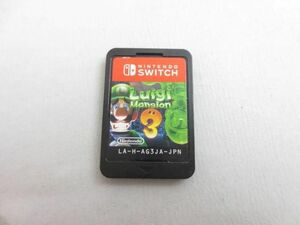 【同梱可】中古品 ゲーム Nintendo switch ニンテンドースイッチ ソフト ルイージマンション3 ソフトのみ