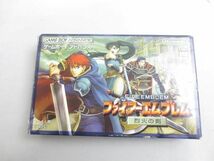 【同梱可】中古品 ゲーム ゲームボーイアドバンス ソフト ファイアーエムブレム 烈火の剣 取扱説明書 箱あり_画像1