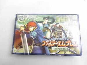 【同梱可】中古品 ゲーム ゲームボーイアドバンス ソフト ファイアーエムブレム 烈火の剣 取扱説明書 箱あり