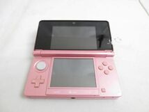 【同梱可】中古品 ゲーム ニンテンドー3DS 本体 CTR-001 ミスティピンク 動作品 充電器付き_画像4