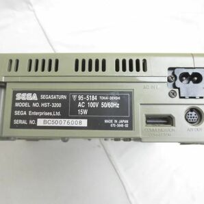 【同梱可】中古品 ゲーム セガ セガサターン HST-3200 HSS-0104 本体 バーチャスティック コントローラー グッズセッの画像4