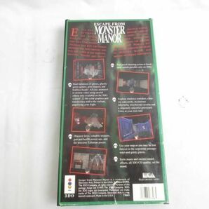 【同梱可】中古品 ゲーム 3DO ESCAPE FROM MONSTER MANOR 海外版 ゲックス ソフト 2点 グッズセットの画像5