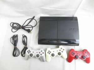 【同梱可】中古品 ゲーム プレイステーション3 PS3本体 CECH-4000B チャーコルブラック 動作品 周辺機器あり