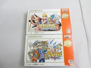 【同梱可】中古品 ゲーム ゲームボーイアドバンス ソフト サモンナイト クラフトソード物語 1 2 箱 説明書付き 2点