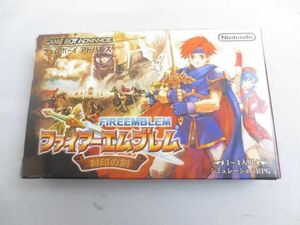 【同梱可】中古品 ゲーム ゲームボーイアドバンス ソフト ファイアーエムブレム 封印の剣 箱あり 説明書付き