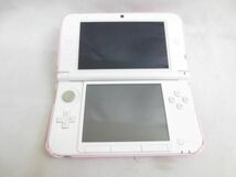 【同梱可】中古品 ゲーム ニンテンドー3DS LL 本体 SPR-001 ピンク×ホワイト 動作品 本体 充電器 ケースのみ_画像4