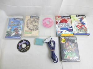 【同梱可】中古品 ゲーム ゲームキューブ ソフト ポケモンボックス ポケモンコロシアム ゼルダの伝説 4つの剣 GBAケ