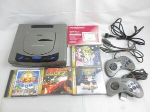 【同梱可】中古品 ゲーム セガ セガサターン HST-3200 本体 ゴータ 2 天空の騎士 ぷよぷよ SUN 他 ソフト 周辺機器