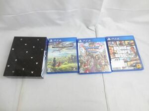 【同梱可】中古品 ゲーム プレイステーション4 PS4ソフト グランドセフトオート 5 キングダムハーツ 3 ドラゴンクエ